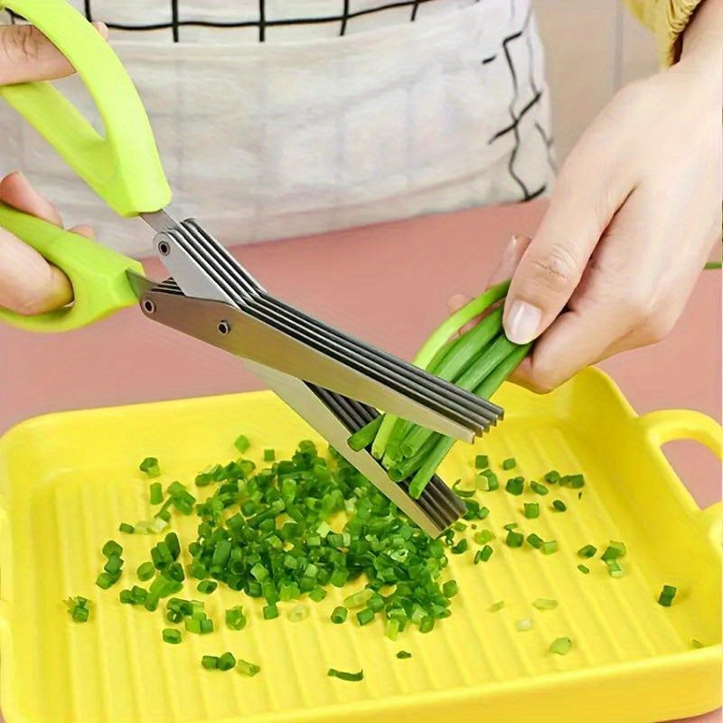 Five-Blade Scissors